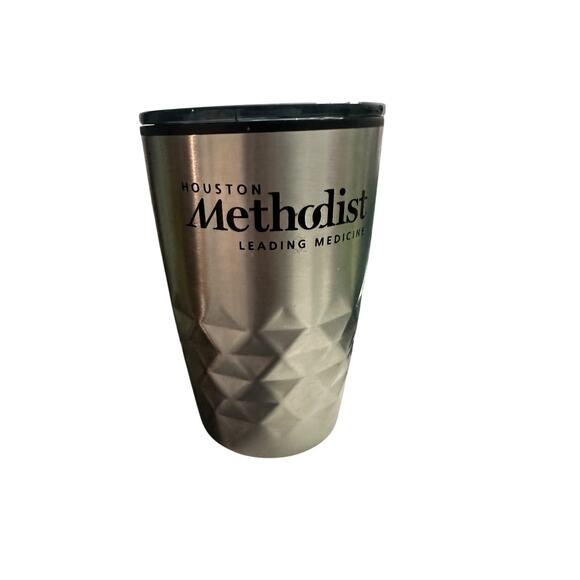 Houston Methodist Leading Medicine Small silver tumbler - Picture 3 of 7